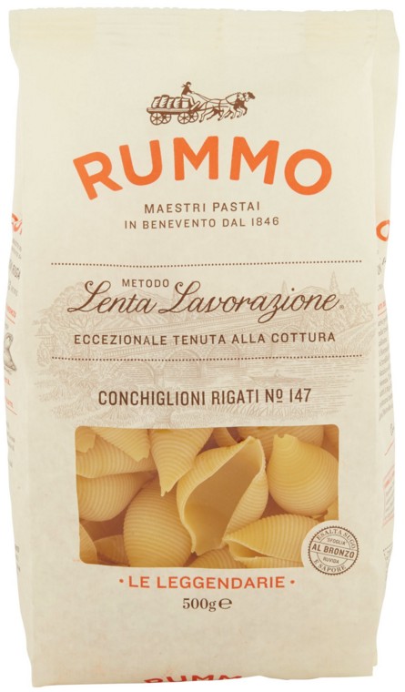 PASTA RUMMO SPEC.N.147 CONCHIGLIONI RIG.GR.500    