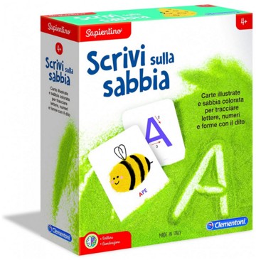 GIOCO SCRIVI SULLA SABBIA CLEMENTONI P2020/21     