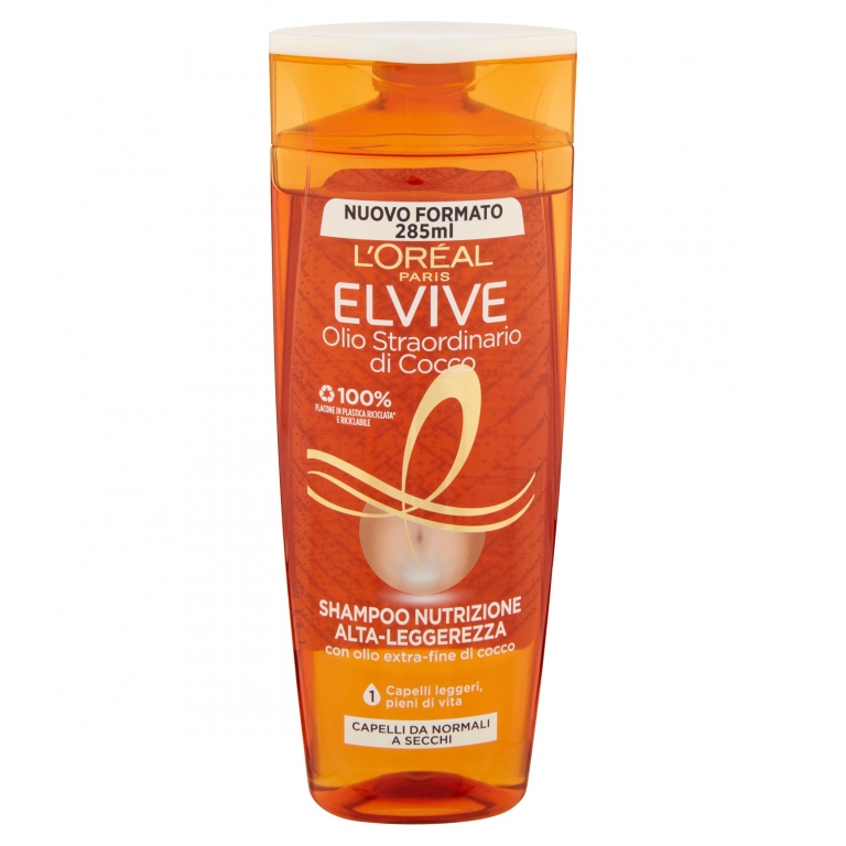 SHAMPOO ELVIVE ML.285 COCCO OLIO STRAORDINARIO    