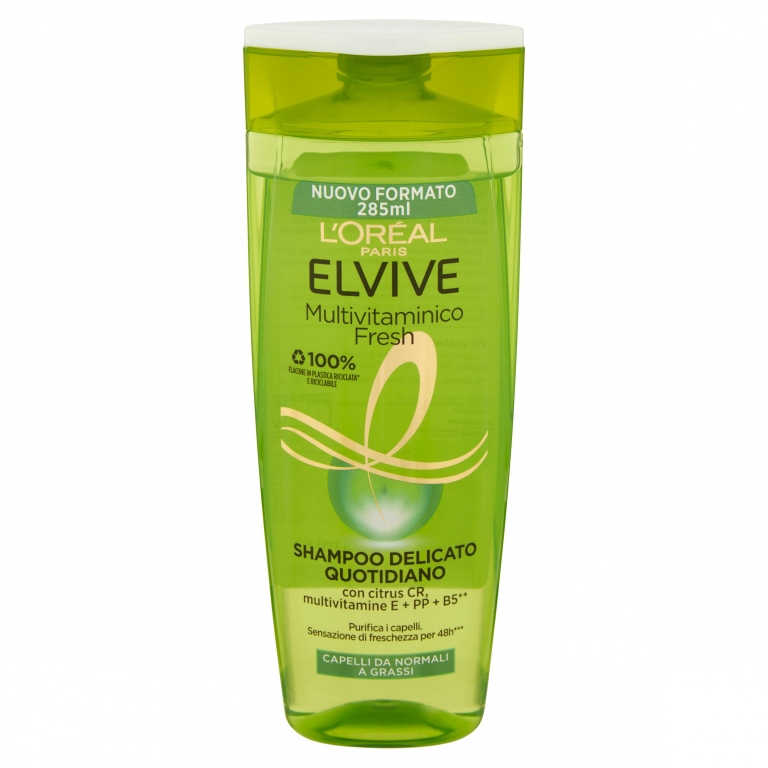 SHAMPOO ELVIVE ML.285 MULTIVITAMINICO FRESH       