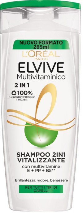 SHAMPOO ELVIVE ML.285 2IN1 MULTIVITAMINICO        