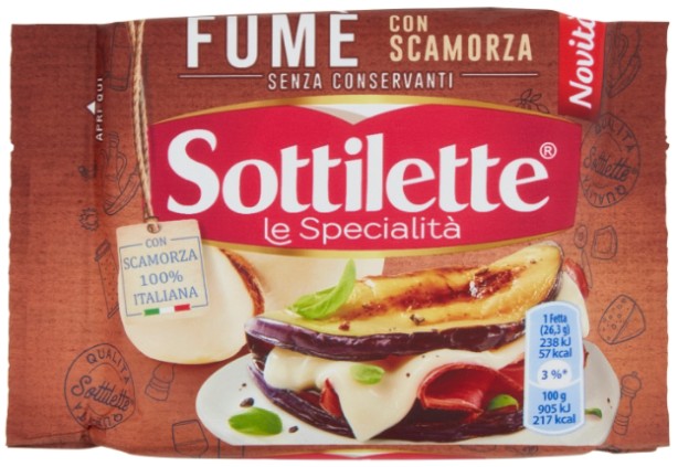 SOTTILETTE FUME' CON SCAMORZA GR.158              