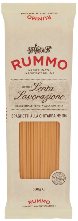 PASTA RUMMO N.104 SPAGHETTI CHITARRA GR.500       