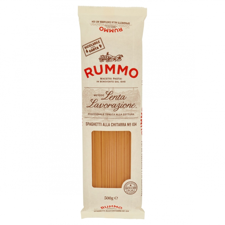 PASTA RUMMO N.104 SPAGHETTI CHITARRA GR.500       