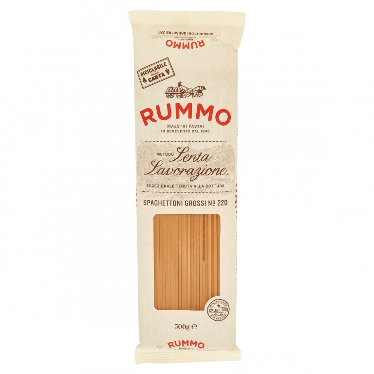 PASTA RUMMO N.220 SPAGHETTONI GROSSI GR.500       