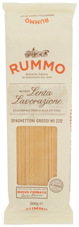 PASTA RUMMO N.220 SPAGHETTONI GROSSI GR.500       