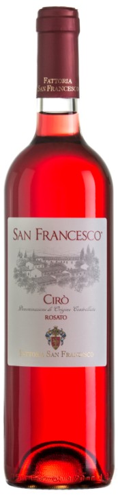 VINO CIRO DOC T.SAN FRANCESCO ROSATO CL.75        