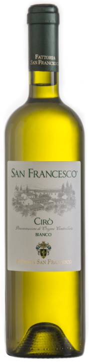 VINO CIRO DOC T.SAN FRANCESCO BIANCO CL.75        