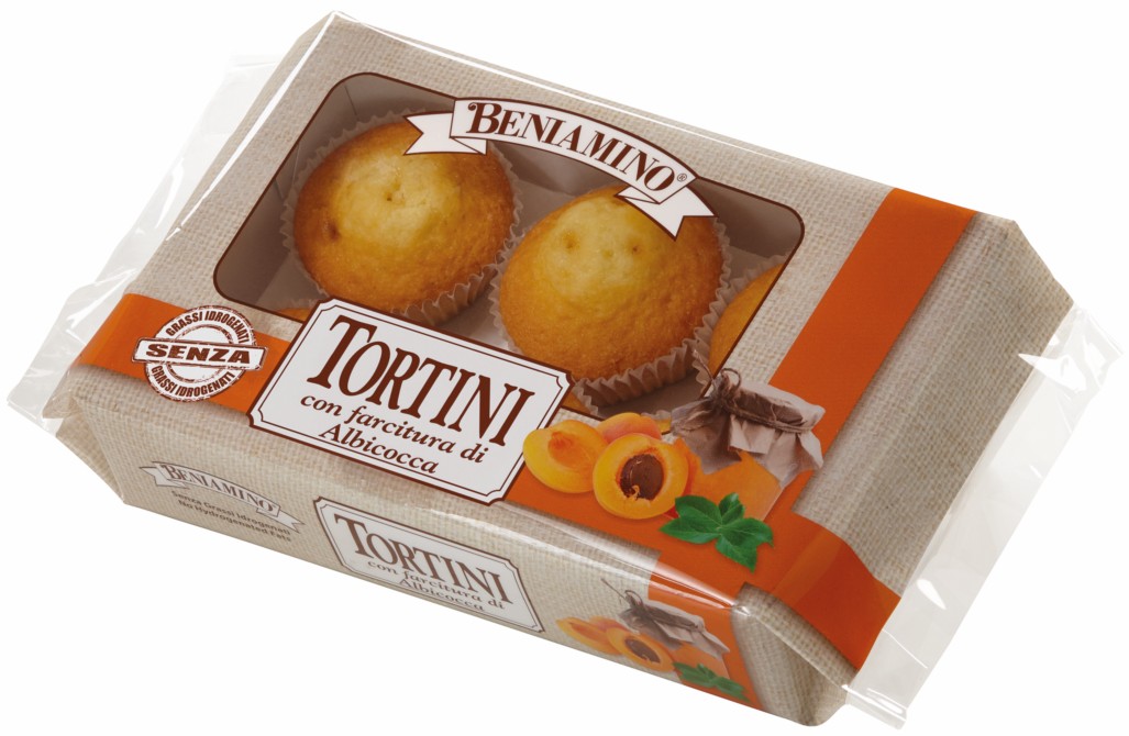 TORTINI BENIAMINO ALBICOCCA GR.250                