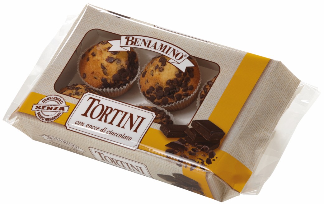 TORTINI BENIAMINO C/GOCCE CIOCC.GR.250            