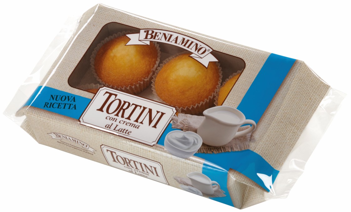 TORTINI BENIAMINO CREMA LATTE GR.250              