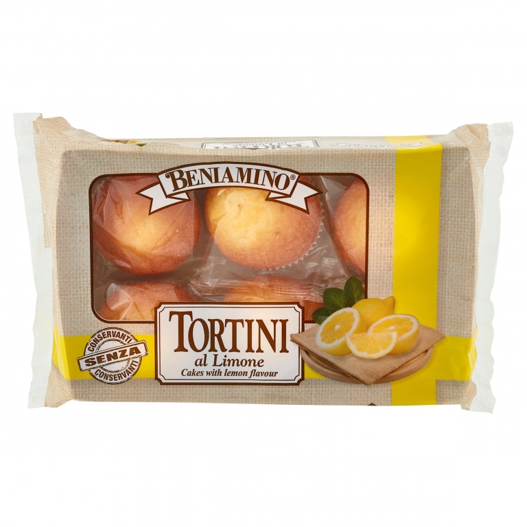 TORTINI BENIAMINO AL LIMONE GR.250                