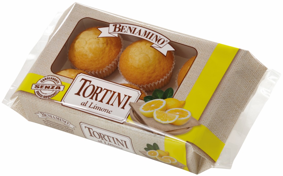 TORTINI BENIAMINO AL LIMONE GR.250                