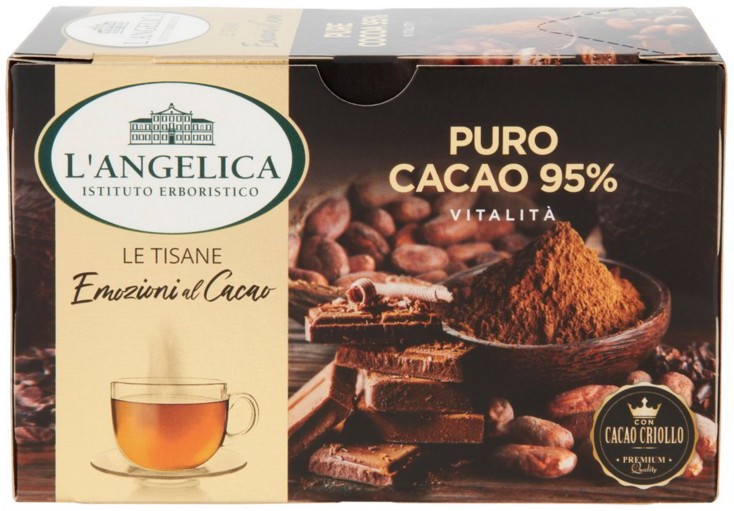 TISANA L'ANGELICA CACAO 95% 15 FILTRI             