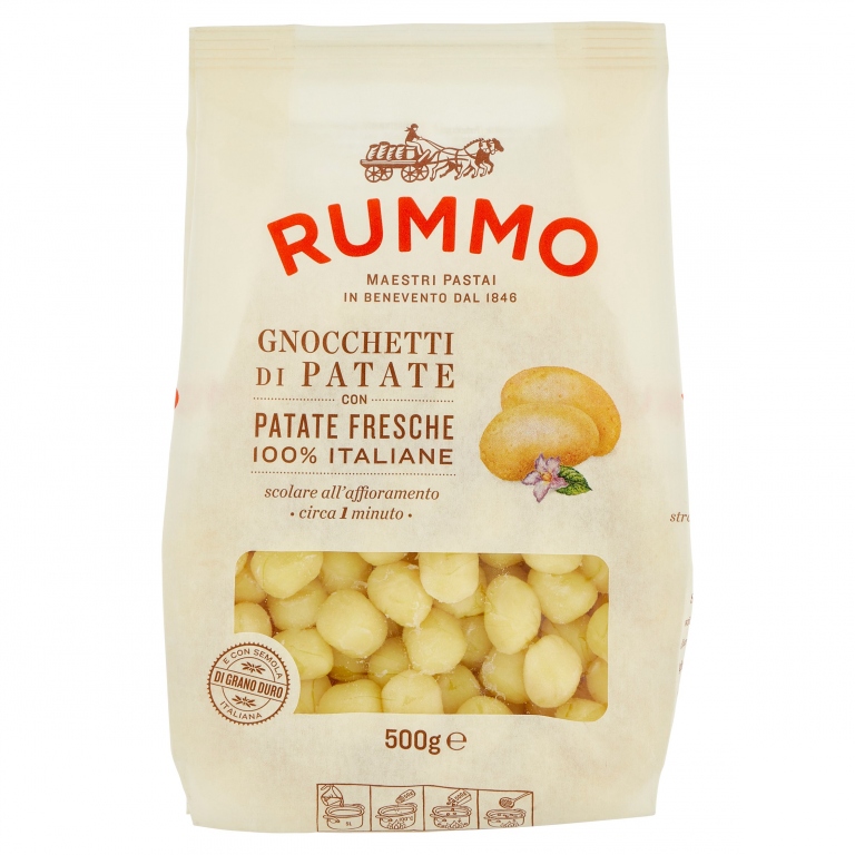 GNOCCHETTI DI PATATE RUMMO GR.500                 