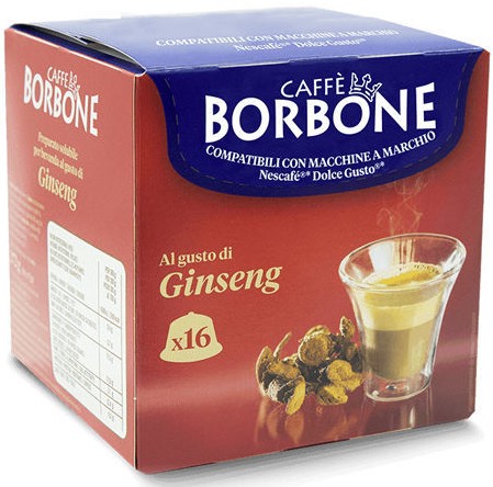 CAFFE' BORBONE DOLCEG.GINSENG X16 CAPS            