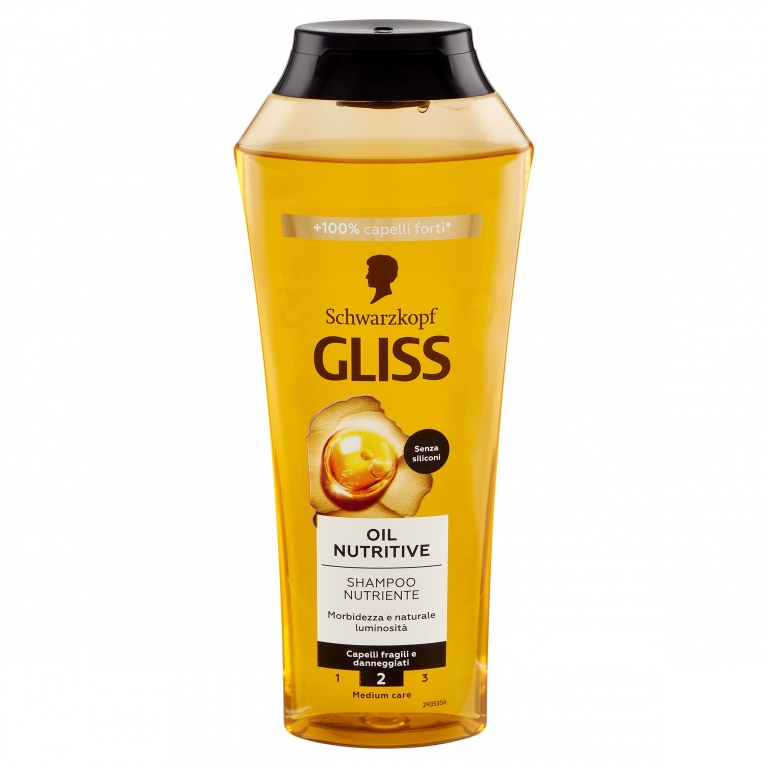 SHAMPOO GLISS ML.250 OLIO NUTRIENTE               
