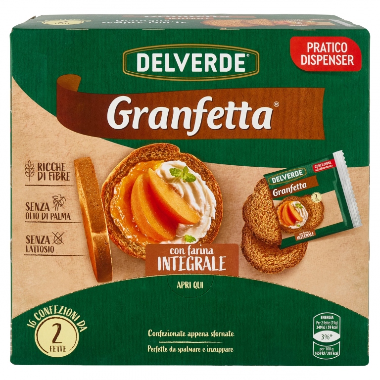 FETTE BISC.DELVERDE INTEGR.MONOPORZ.GR240         
