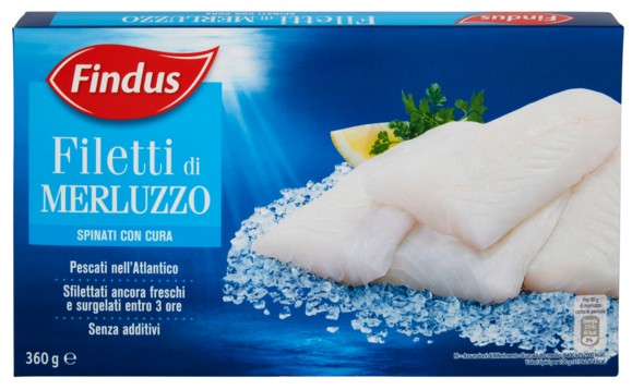 FILETTI DI MERLUZZO FINDUS NEW PACK G360          