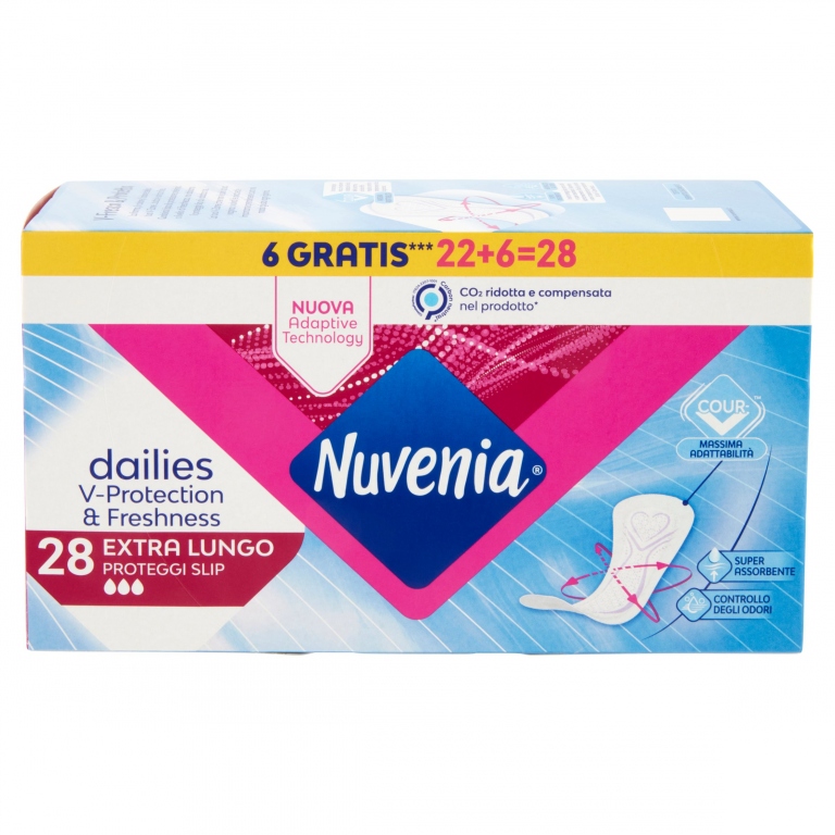 SALVASLIP NUVENIA EXTRA LUNGO PZ.22+6             