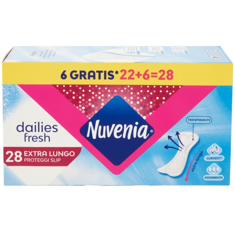 SALVASLIP NUVENIA EXTRA LUNGO PZ.22+6             