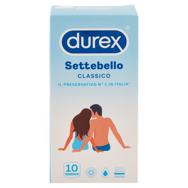 PROFILATTICI SETTEBELLO DUREX CLASSICO 10PZ       