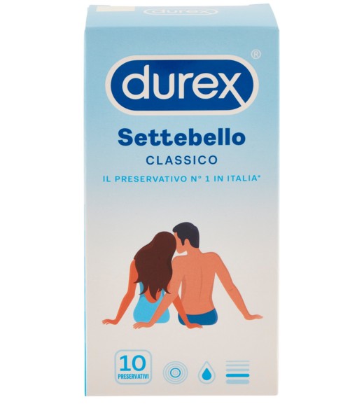 PROFILATTICI SETTEBELLO DUREX CLASSICO 10PZ       