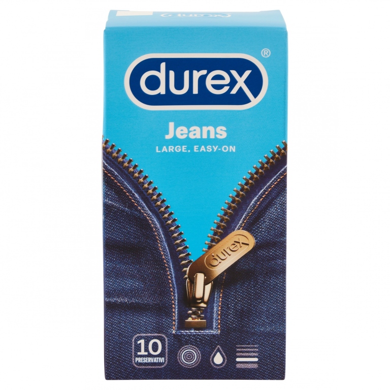 PROFILATTICI DUREX JEANS PZ.10                    