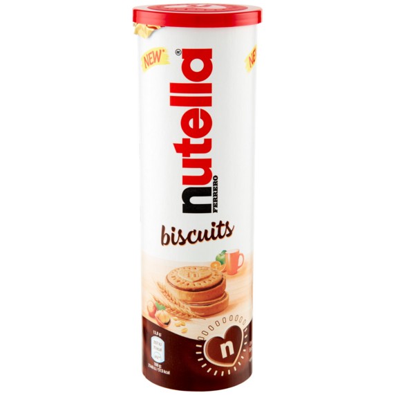 FERRERO NUTELLA BISCUITS TUBO T.12                