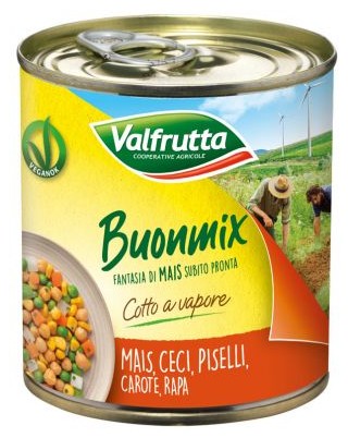 BUONMIX VALFRUTTA ARANCIO LATT.GR.140X3           