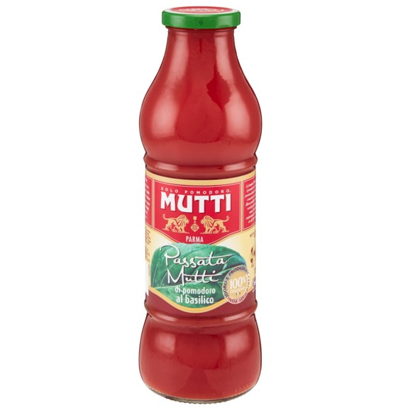 PASSATA MUTTI AL BASILICO GR.700                  