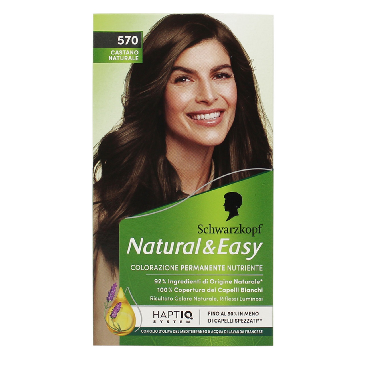COLOR.TEST.NATURAL&EASY N.570 CASTANO NEW         