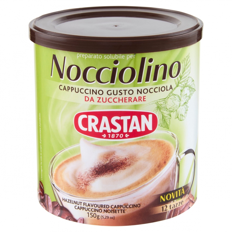 CAPPUCCINO CRASTAN NOCCIOLINO GR.150 DA ZUCCH.    