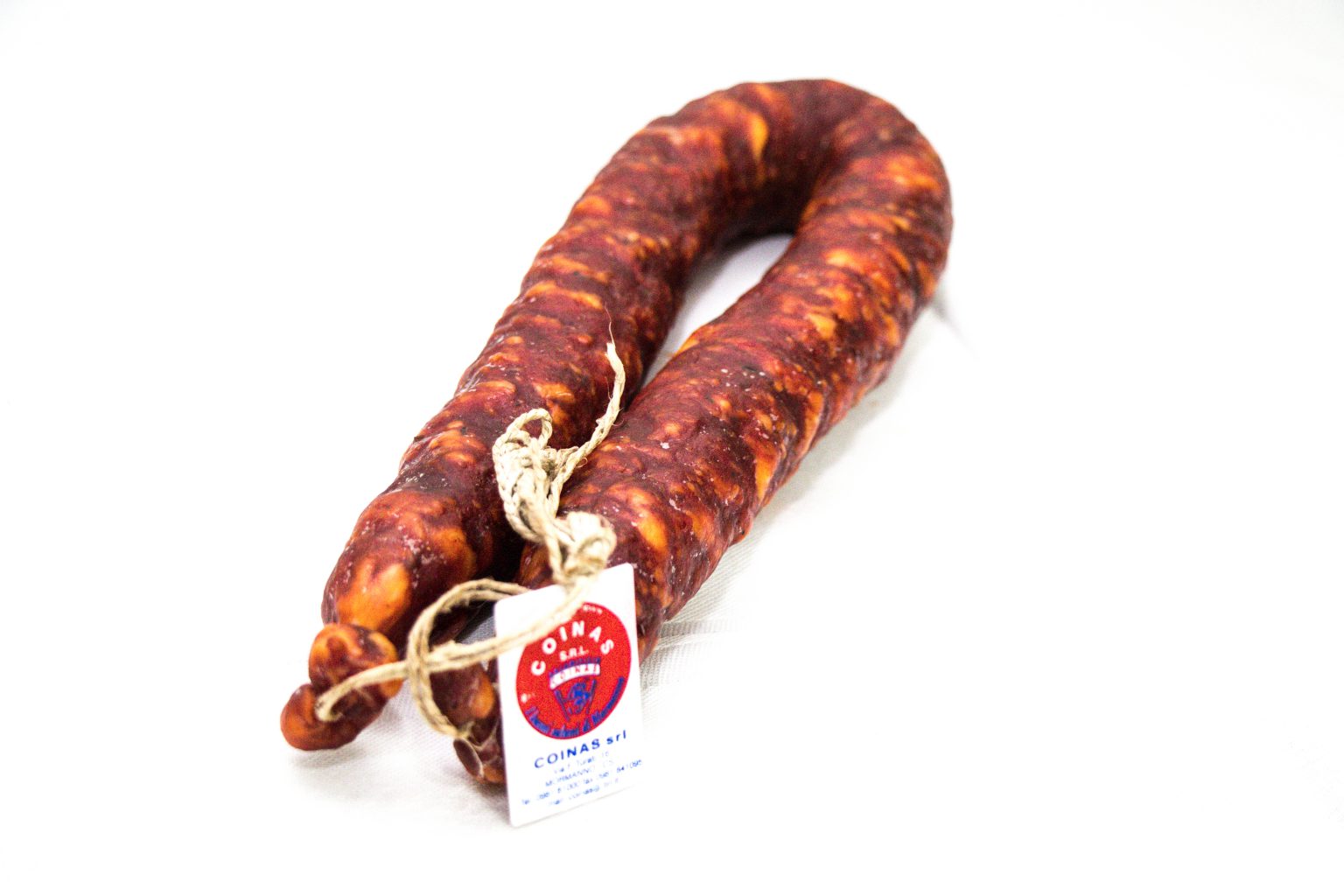 SALSICCIA PICCANTE COINAS AL KG.                  