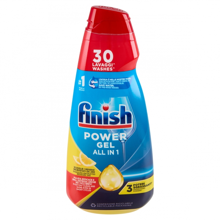 FINISH POWER GEL LIMONE TUTTO IN1 ML.600          