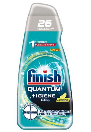 FINISH GEL QUANTUM LIMONE 560ML.                  