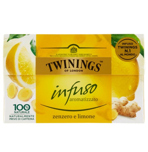 INFUSI TWININGS GR.30X20BS ZENZERO&LIMONE         