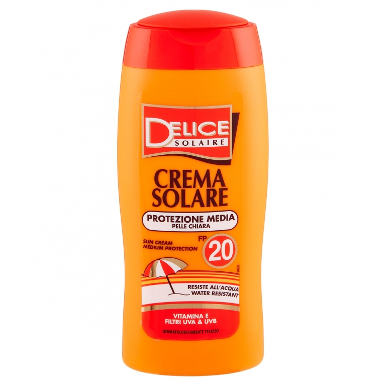 DELICE CREMA SOLARE PR.MEDIA SFP20 ML.250         