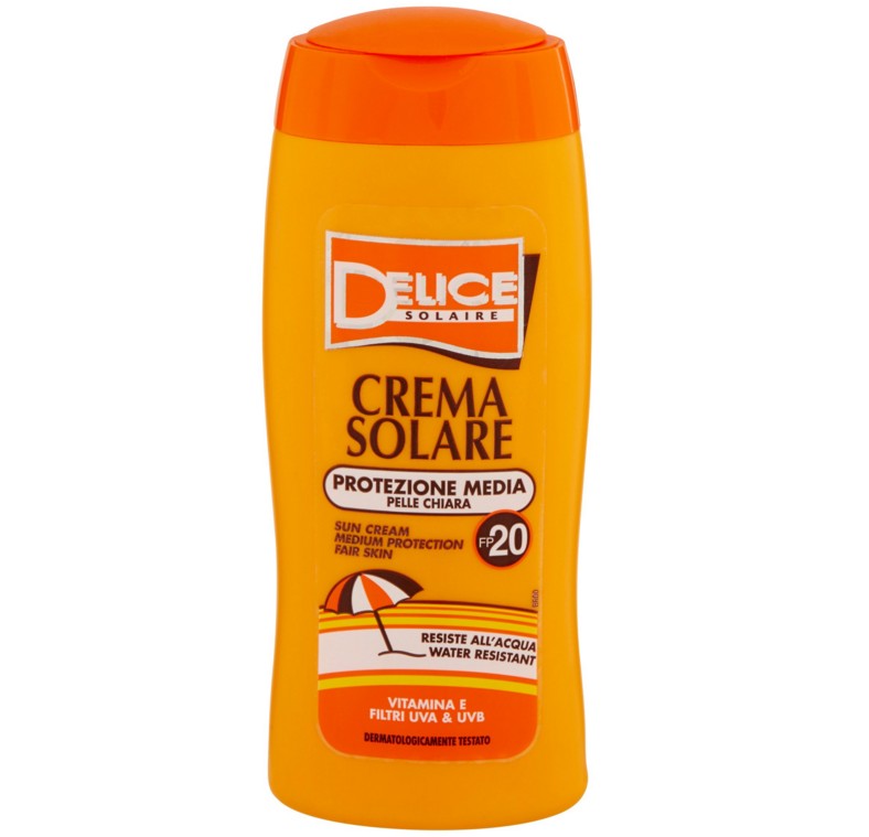 DELICE CREMA SOLARE PR.MEDIA SFP20 ML.250         