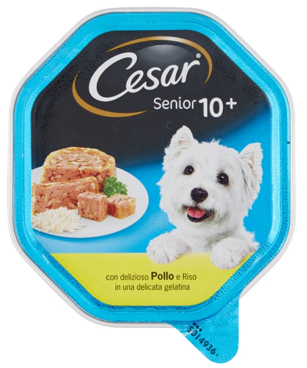 CESAR SENIOR POLLO E RISO 150 GR. VASCHETTA       