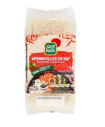 SUZI-WAN VERMICELLI DI RISO (MIE HOEN) BS GR.250  
