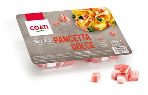 PANCETTA CUBETTI COATI DOLCE GR.50X2              