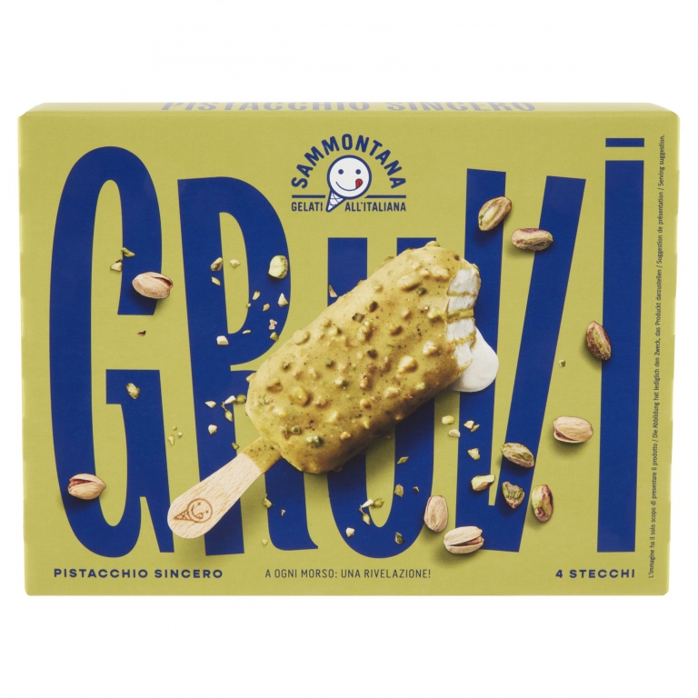 GELATO STECCO GRUVI PISTACCHIO SAMMONTANA G240    