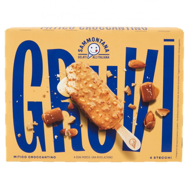 GELATO STECCO GRUVI CROCCANTINO SAMMONTANA G240   