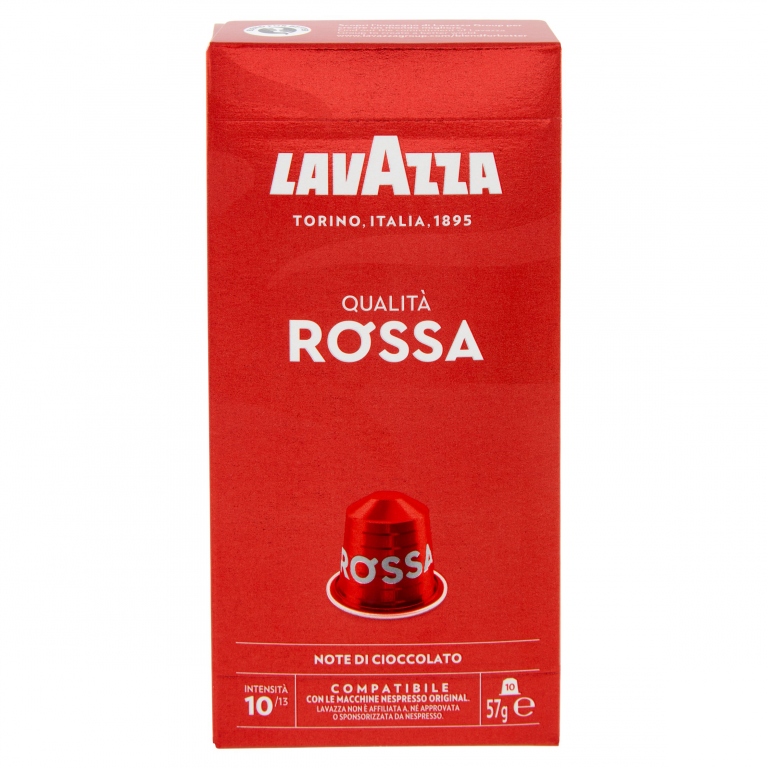 CAFFE'LAVAZZA COMP.NESPR.Q.ROSSA CAPSX10          