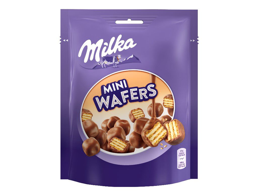 MILKA MINI WAFER GR.110                           