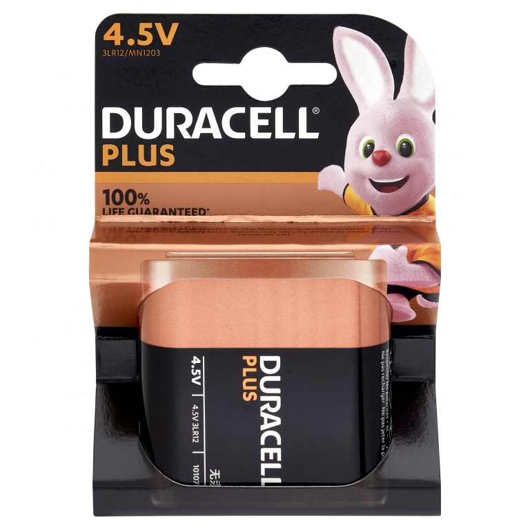 DURACELL PLUS100 PIATTA 4,5V B1 MN1203            