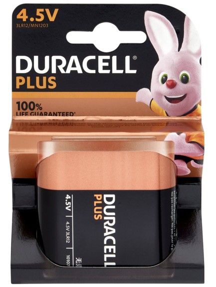 DURACELL PLUS100 PIATTA 4,5V B1 MN1203            