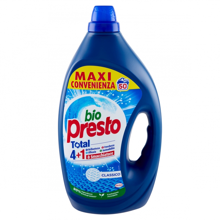 DET.LIQ.LAV.BIO PRESTO CLASSICO 50 LAV.           