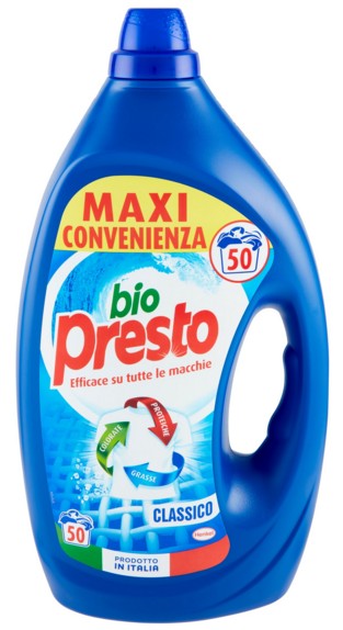 DET.LIQ.LAV.BIO PRESTO CLASSICO 50 LAV.           